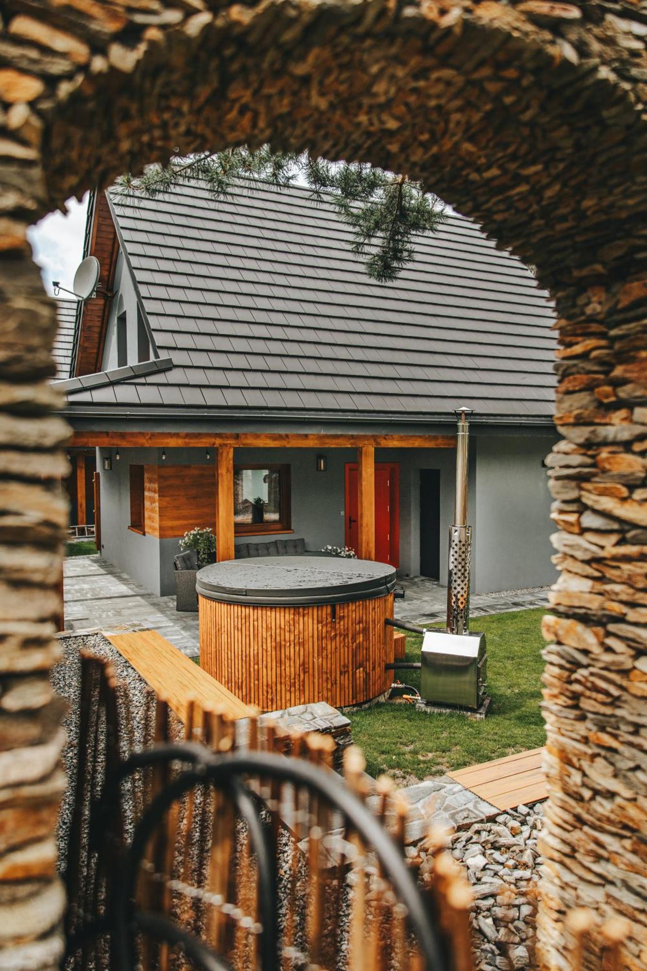Skrzaci Zakatek - Domek Z Prywatna Balia Z Jacuzzi Stronie Slaskie Exterior photo